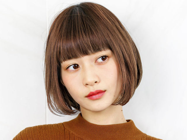 顔を小さく見せる 30代 40代女性におすすめの小顔ヘアスタイル Antenna アンテナ