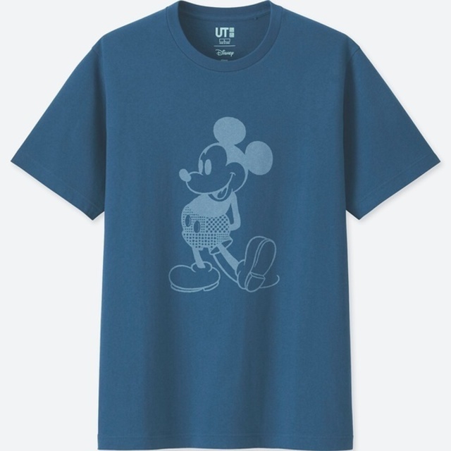 ユニクロ 藍色 ミッキー ミニーのディズニーtシャツ メンズ ウィメンズで発売 Antenna アンテナ