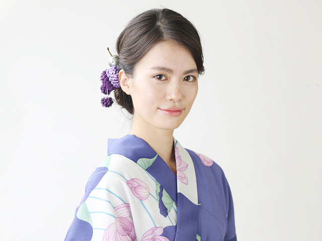 浴衣の髪型ロング編 ねじりんぱ 三つ編みシニヨンヘアアレンジ Antenna アンテナ