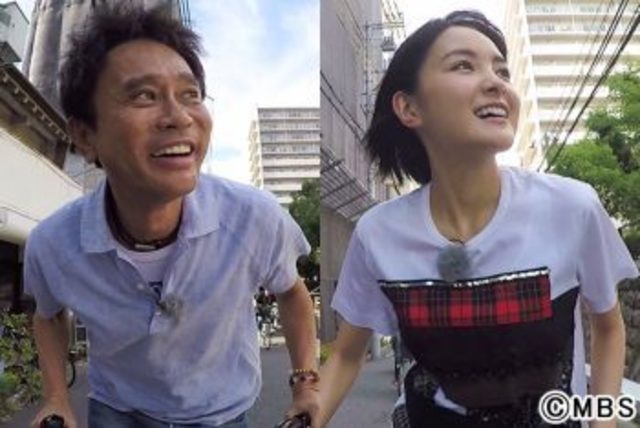 葵わかなと浜田雅功がハイテンションで自転車を立ちこぎ さらにnhkへアポなし訪問 Antenna アンテナ