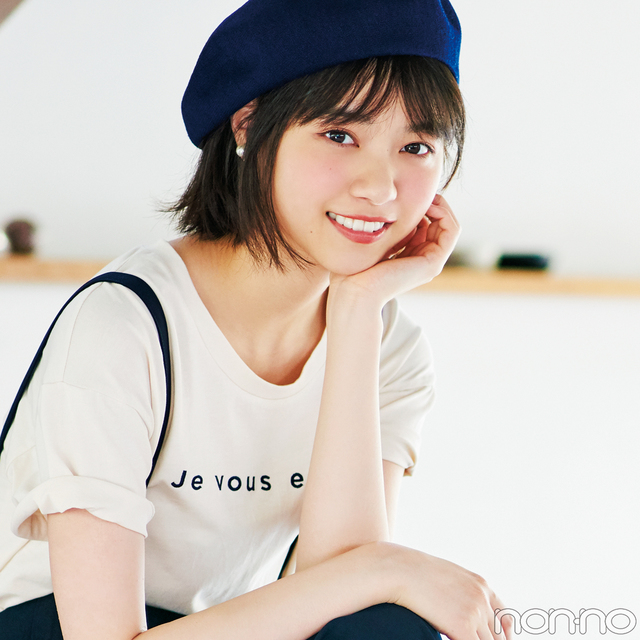 西野七瀬の夏スタイル ロゴtシャツ着回しコーデ１ ３ Antenna アンテナ