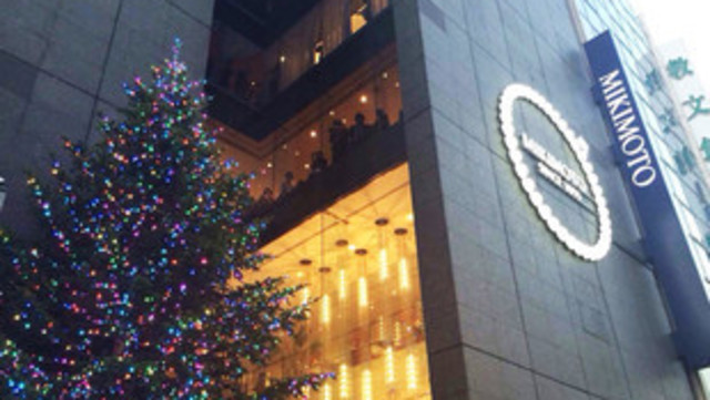 ミキモトのクリスマスツリー 今年が最後 のだめバイオリニストが点灯式 Antenna アンテナ