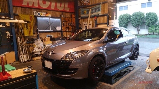 Nb型マツダロードスター 車高調取り付け 1000km慣らし後 アライメントと車高調整 Antenna アンテナ