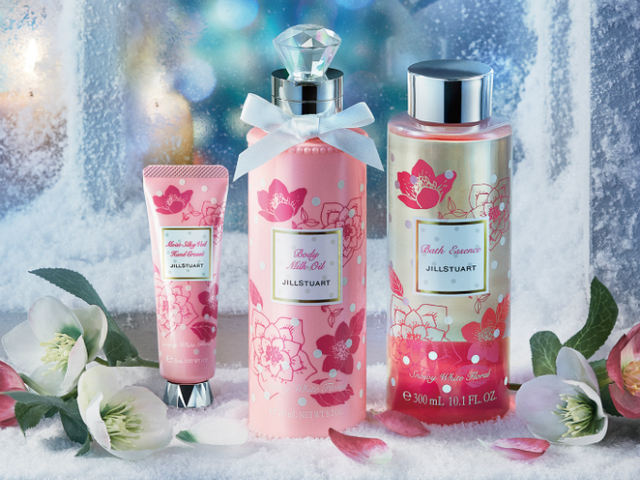 ホリデー限定の香り デザインに注目 ジルスチュアートのボディ