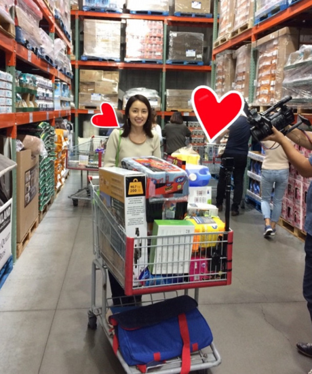 矢田亜希子さんコストコで10万円分購入 沸騰ワード10 でパトロール Antenna アンテナ