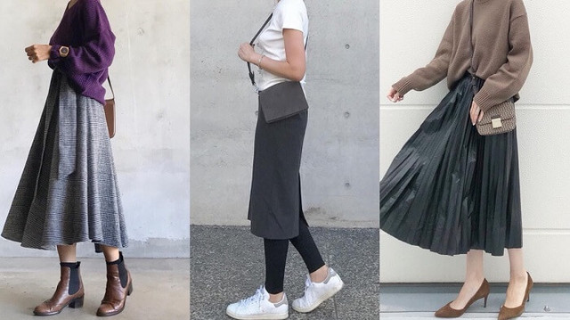 グレーのスカートに合う色は お手本コーデ24選 Antenna アンテナ