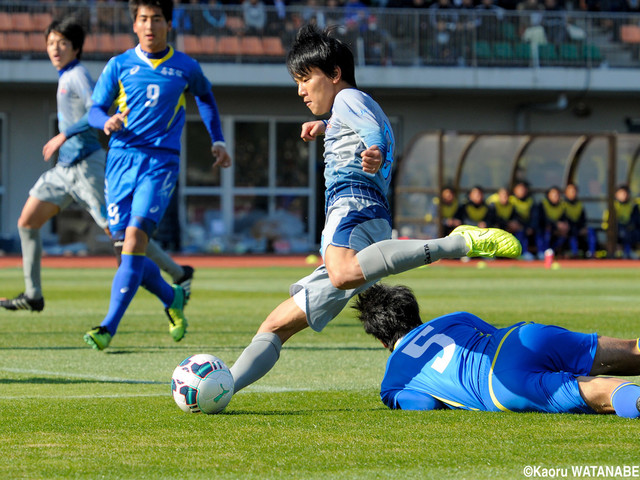 選手権 注目エース坂本3発 超ドリブルスタイルの聖和学園がj内定2選手擁する秀岳館に快勝 Antenna アンテナ