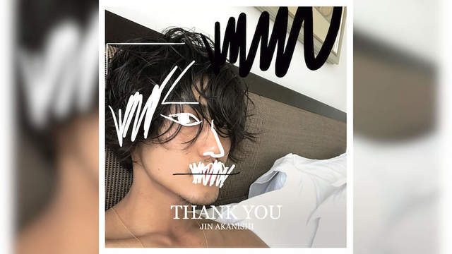赤西仁 ニューアルバム Thank You ジャケット公開 Antenna アンテナ