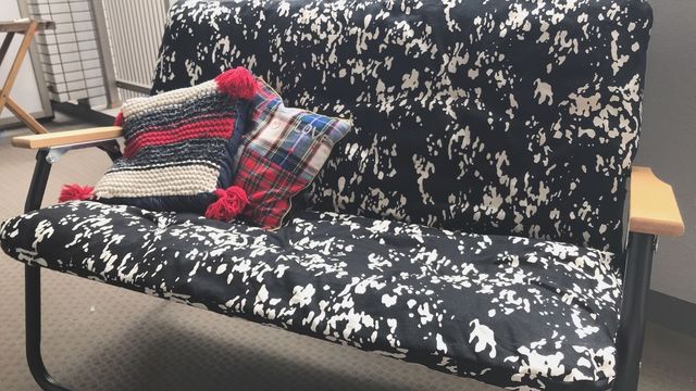 自作カバーで着せ替え可能 ソファーベッドをおしゃれにイメチェン Antenna アンテナ