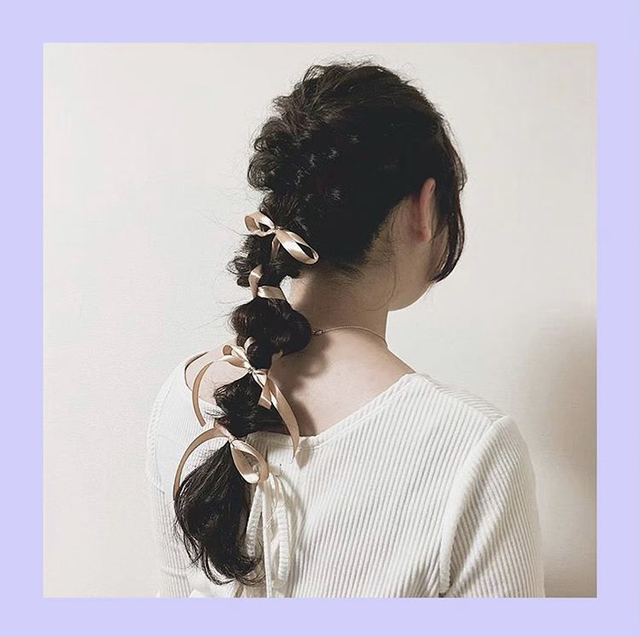 簡単なのに女の子らしさバツグン リボンアレンジが可愛い Antenna アンテナ