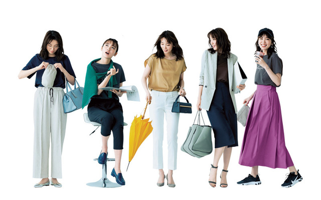 梅雨の6月はコレで乗り切る 飯豊まりえが着回す 基本の19アイテム Oggi7月号 Antenna アンテナ