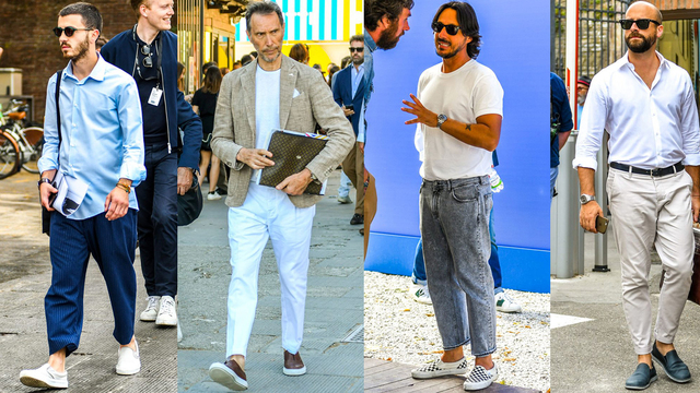 スリッポンスニーカー コーデ メンズ特集 軽快かつエフォートレスな着こなし おすすめアイテムを紹介 Antenna アンテナ