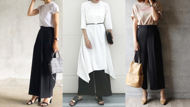 これなら失敗しない 夏の黒ワイドパンツ 大人の正解コーデ Antenna アンテナ
