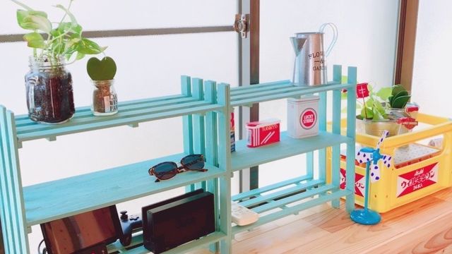 道具いらず 100均すのこ と木箱でトイレの収納棚をおしゃれに簡単ｄｉｙ Antenna アンテナ