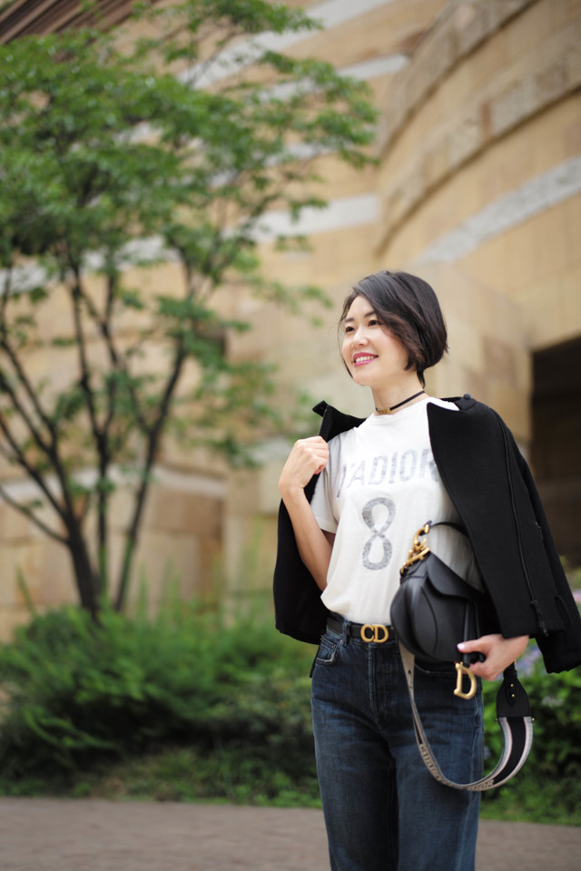 Diorのデニムコーデ Antenna アンテナ