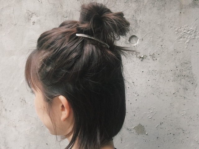 暑苦しい夏を涼しく 不器用さんでも3分できる 簡単お団子ヘアアレンジ 6選 Antenna アンテナ