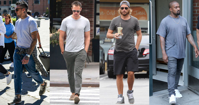 グレーtシャツで夏コーデのバリエーション展開を狙う 21年最旬の着こなし おすすめアイテムを紹介 Antenna アンテナ