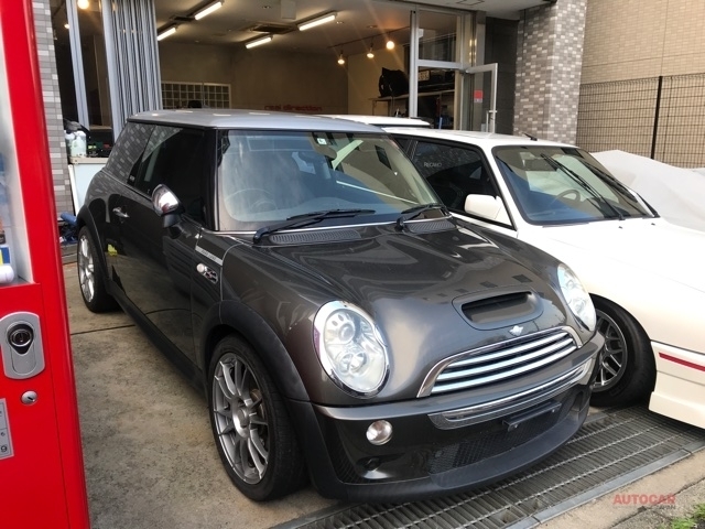 R53型ミニ クーパーsパークレーン ブッシュ類やマウント交換 純正の良さを蘇らせる 納車整備 Antenna アンテナ
