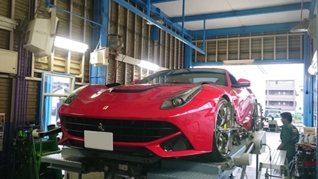 Nb型マツダロードスター 車高調取り付け 1000km慣らし後 アライメントと車高調整 Antenna アンテナ