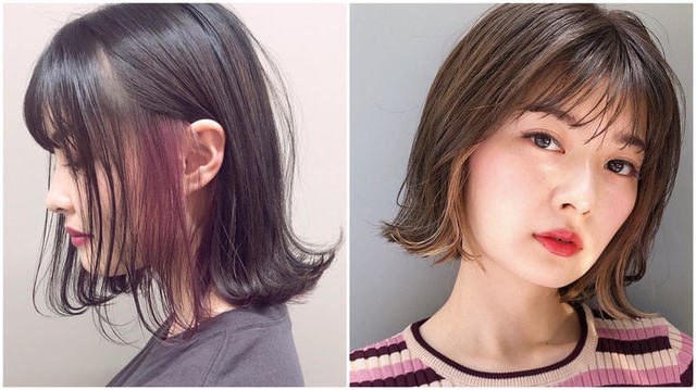 インナーカラー 人気色 やり方 ヘアアレンジや色落ちしない方法もご紹介 Antenna アンテナ