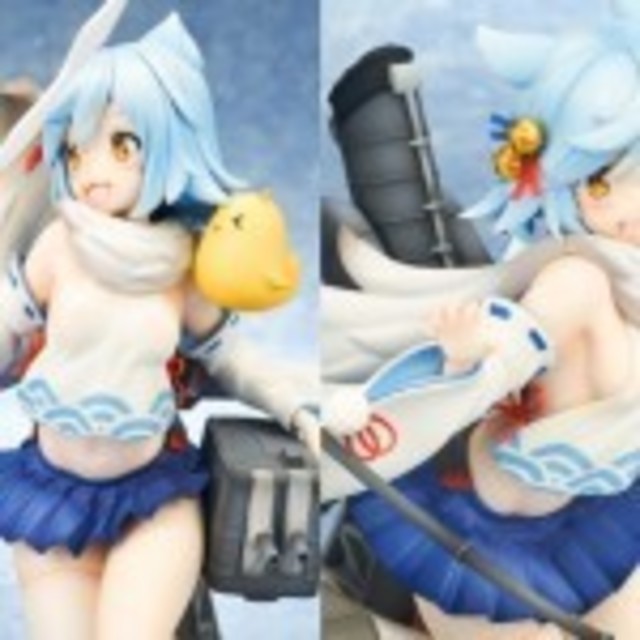 色白柔肌 元気なポーズがかわいい アズールレーン 吹雪が1 7スケールフィギュアに Antenna アンテナ