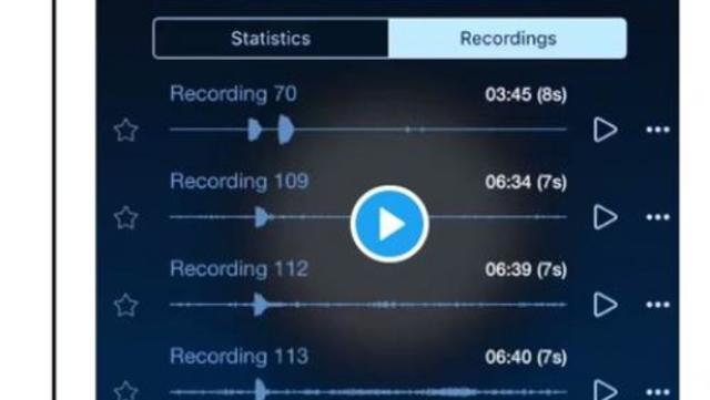 ねむりの改善に 寝ている間のいびきを録音してグラフ化するアプリ Snorelab Antenna アンテナ