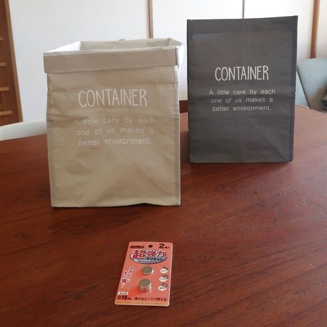 たまるレジ袋はズボラ収納で解決 キャンドゥのバッグコンテナ収納 Antenna アンテナ