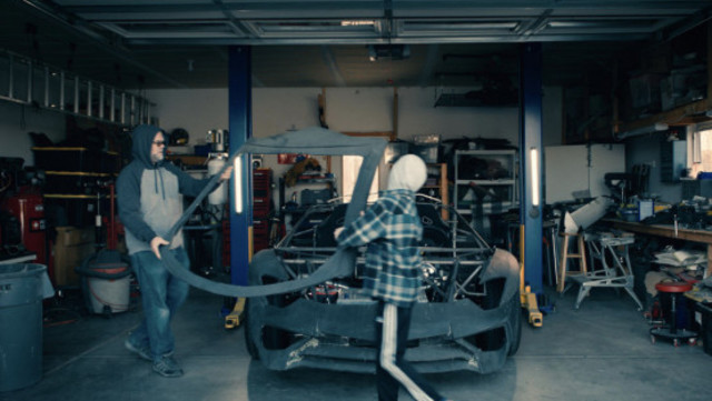 世界に1台 ランボルギーニ イオタsvrを軽自動車で自作 レプリカのためガレージまで自作した達人ガレージ ガレージライフ Antenna アンテナ