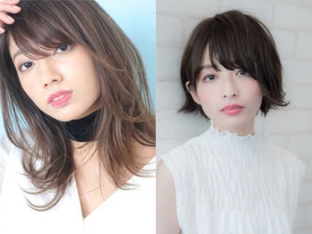 正月太り解消 外ハネパーマで小顔に見せる髪型を長さ別に紹介 Antenna アンテナ