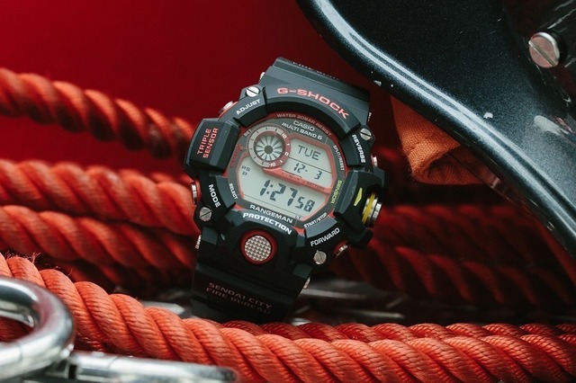 Ｇショック G-SHOCK 緊急消防援助隊コラボレーションモデル winstudio