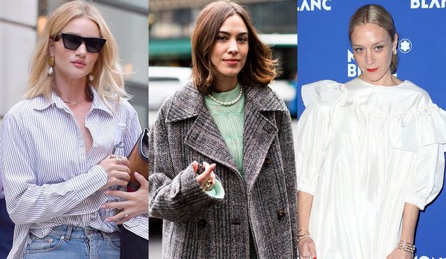 パールひとつでここまで上品 海外セレブの フェミニン スタイル４選 Antenna アンテナ