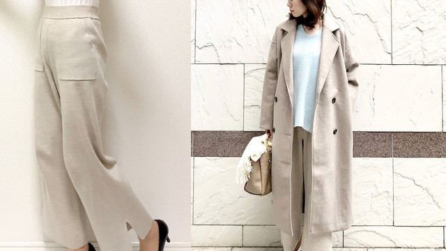 Gu 大人気 ニットワイドパンツ が使えると話題 Antenna アンテナ