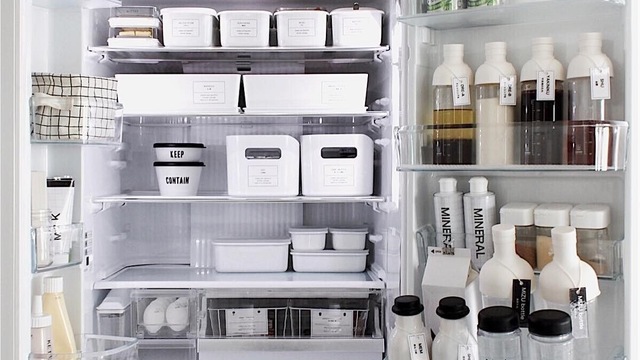 ダイソーと無印がシンデレラフィット 冷蔵庫のバラつく食品を取り出しやすくスッキリ収納 Antenna アンテナ