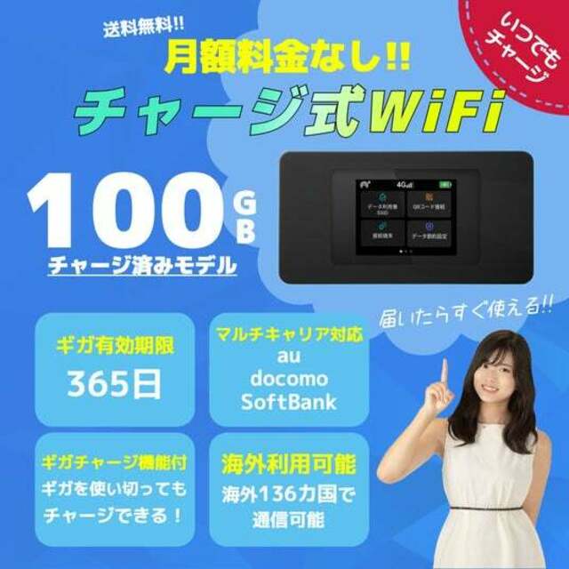 株式会社LIBAROCUS、月額不要！チャージ式 WiFi【契約なしWIFI】を提供 ...