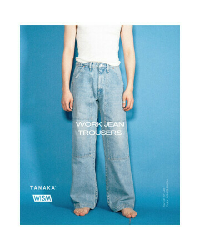 23ss TANAKA WORK JEAN TROUSERS タナカ ダブルニー | ethicsinsports.ch