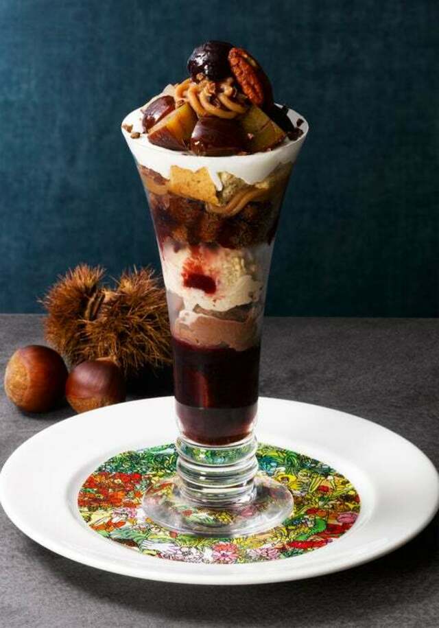 夢色パティシエール マロンパフェ パティシエがマロンを引き立てる多彩な組み合わせを厳選、気分で