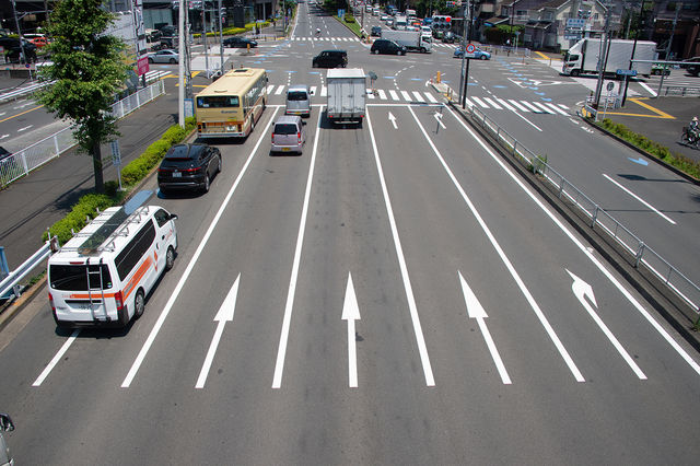 大きな道
