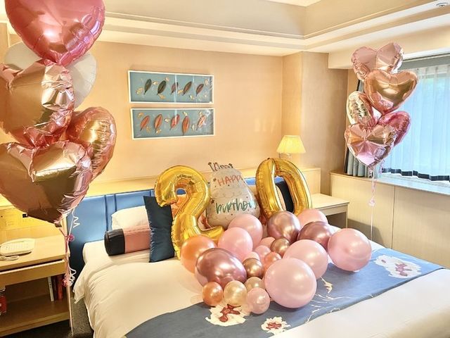 バルーンデコレーションでお誕生日やお祝いにホテルでサプライズ ホテルニューオータニ博多 Antenna アンテナ