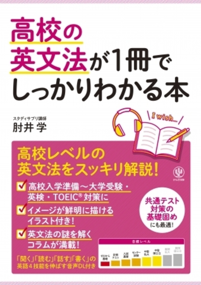 スタディサプリ人気講師が 無味乾燥な英文法を 生きた英語 に変える 高校の英文法がしっかりわかる1冊 Antenna アンテナ