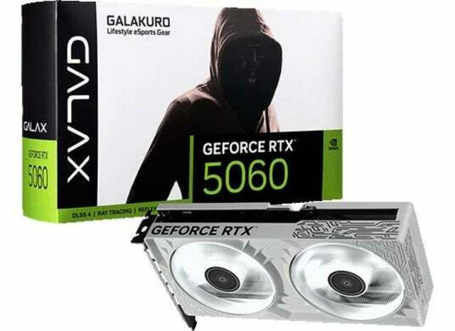 玄人志向/GALAKURO GAMINGから、GeForce RTX 5060 デュアル