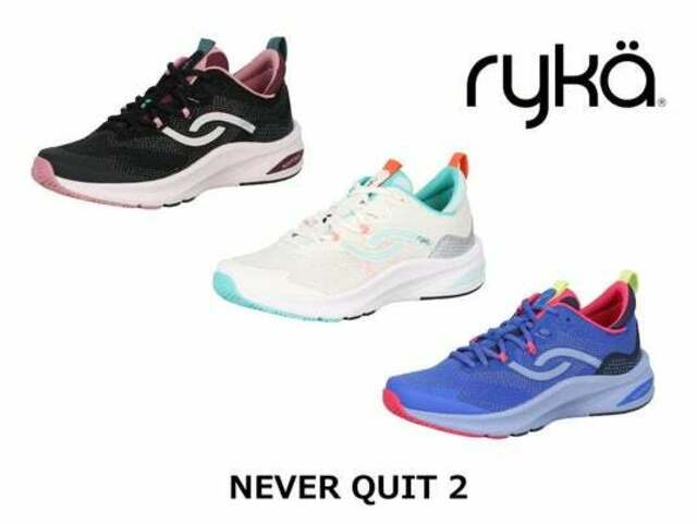 ryka、ダンスエクササイズモデル【NEVER QUIT 2】新登場
