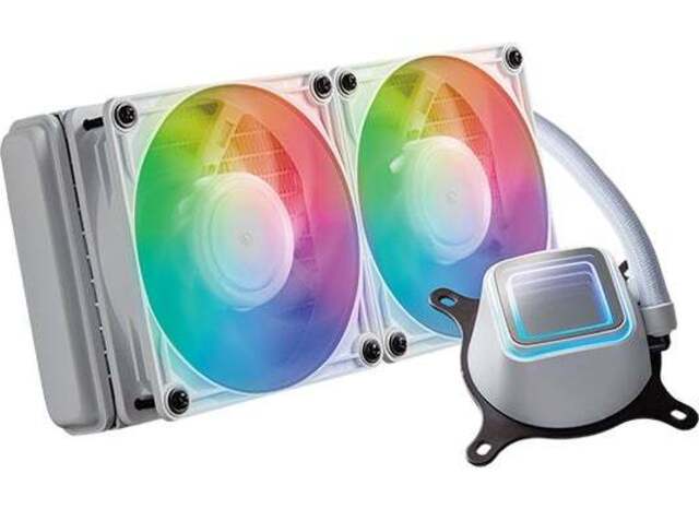 玄人志向から、簡易水冷CPUクーラー「KURO-AIOWC/V2シリーズ」に、白色