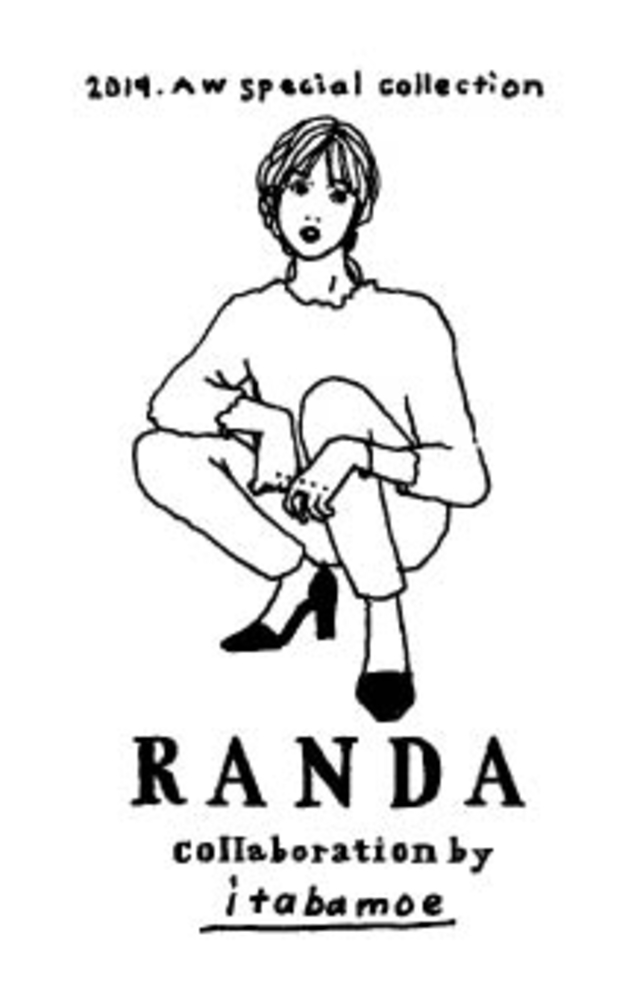 レディスブランド Randa から人気イラストレーターitabamoeさんとのコラボシューズと初コラボアパレル登場 Antenna アンテナ
