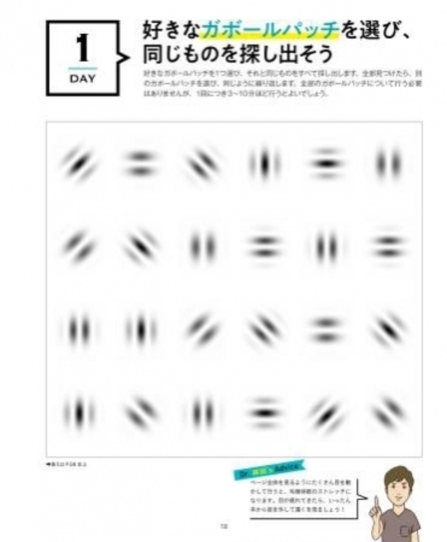 カリスマ眼科医 林田康隆医師が監修 １日１回見るだけで視力がよくなる 全米で話題の ガボールパッチ による視力改善方法とは Antenna アンテナ