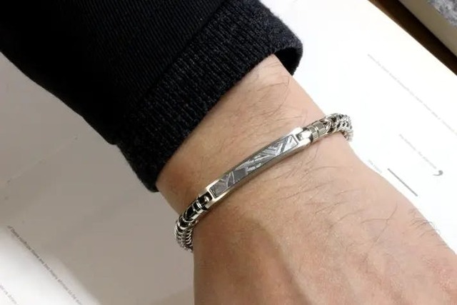 【限定品】本物のムオニオナルスタ隕石（10mm）を使用したブレスレット 000000015889.jpg
