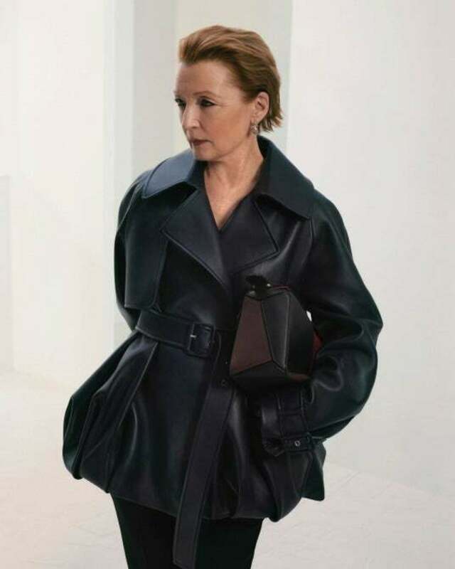 ロエベ　レザージャケット美品 48/L相当 極美品 LOEWE ロエベ レザーバイカージャケット