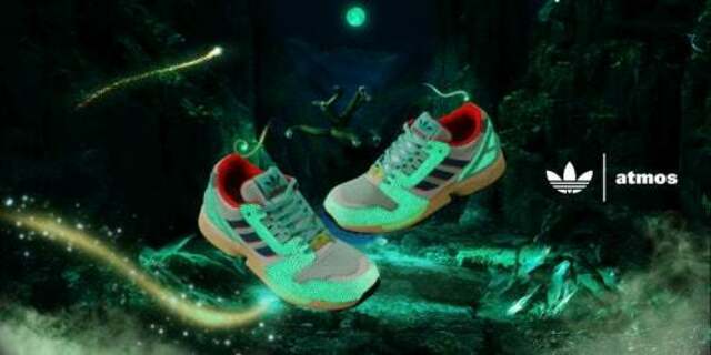 atmos」と「adidas Originals」の名作別注シリーズ”ZX 8000 G