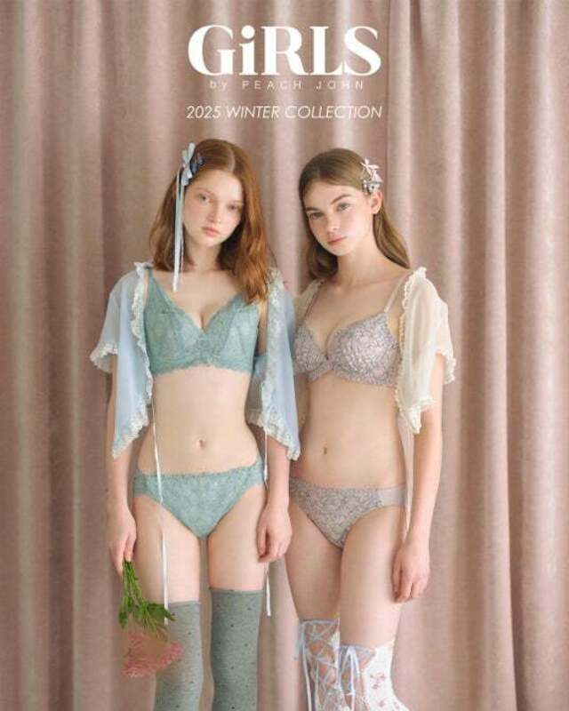 GiRLS by PEACH JOHNから新作ブラセットが登場！ホリデームード満載な