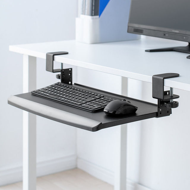 引き出しのない机に簡単に後付けできるキーボードスライダーを5月19日発売 | antenna*[アンテナ]
