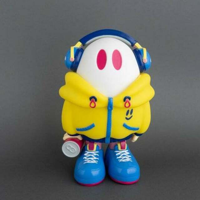 ななしのおばけちゃん　ソフビ　蓄光 ななしのおばけちゃんソフビ[蓄光/スケルトンver.] | ななしの